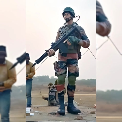 Army Man Statue