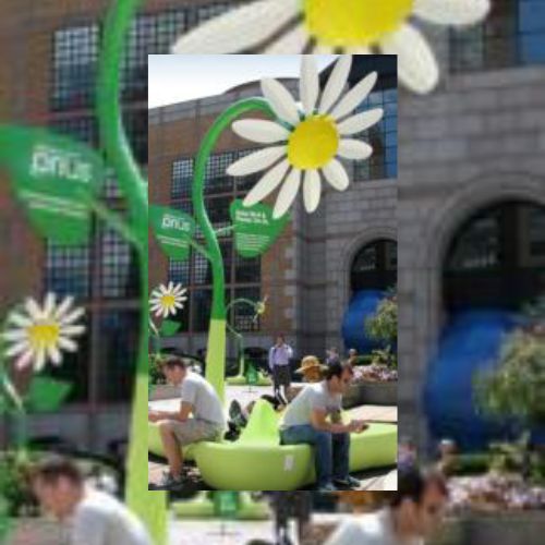 Sunflower Sculpture