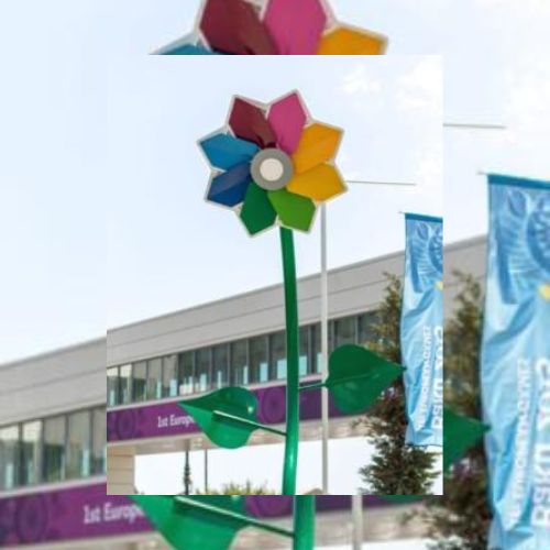 Flower Art Sculpture