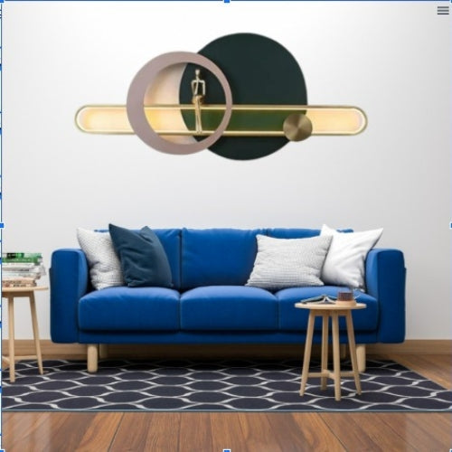 Modern Wall Art With Sitting Man