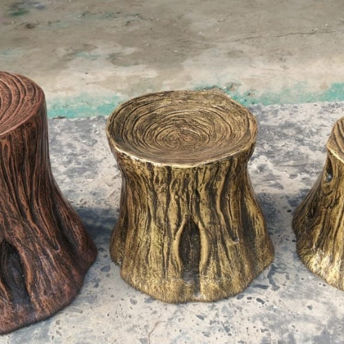 Wooden Log Stool