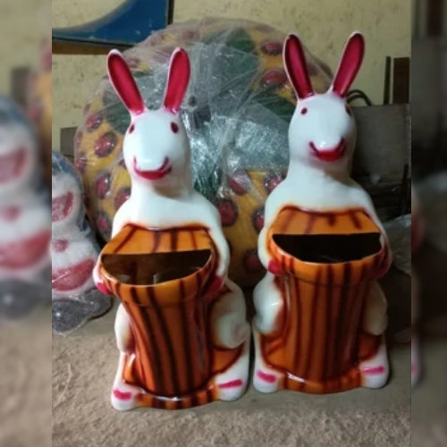 frp Rabbit Dustbin