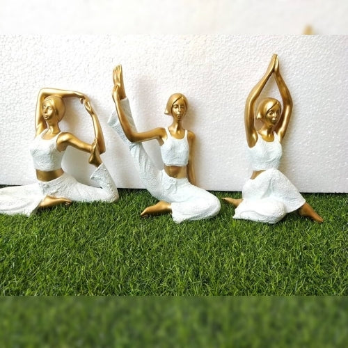 Yoga Lady Set of 3 
