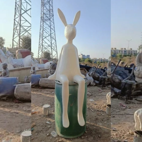 Bunny Statue