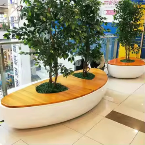 Mall Sitting Egg Planter