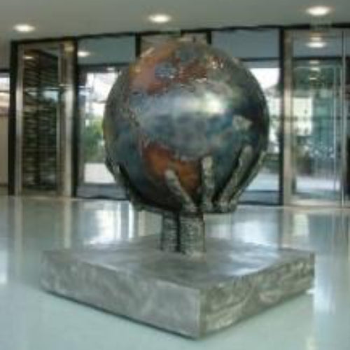 Globe Statue