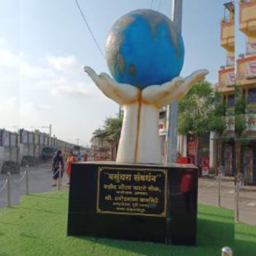 Hand With Globe