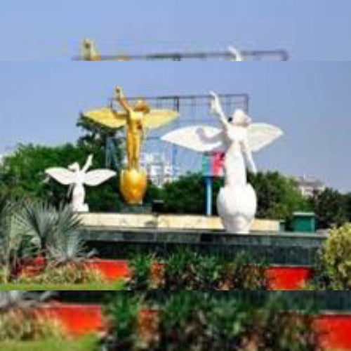 Pari Sculpture Set Of 3 With Wings
