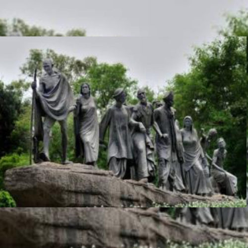 Gandhi  Dandi March - Set of 11 Statue