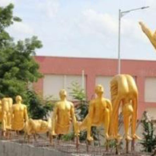 Surya Namaskar Statue PP