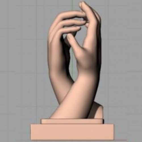 Two Hand Sculpture
