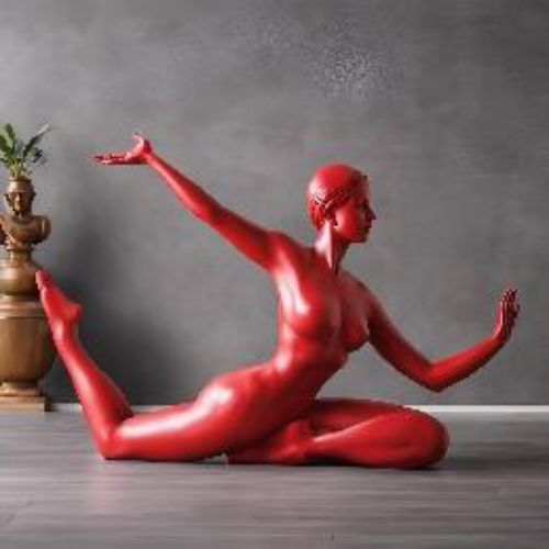 Yoga Lady Pose