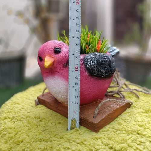 Hanging bird planter