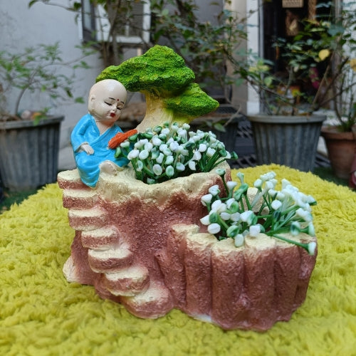 Tree buddha planter