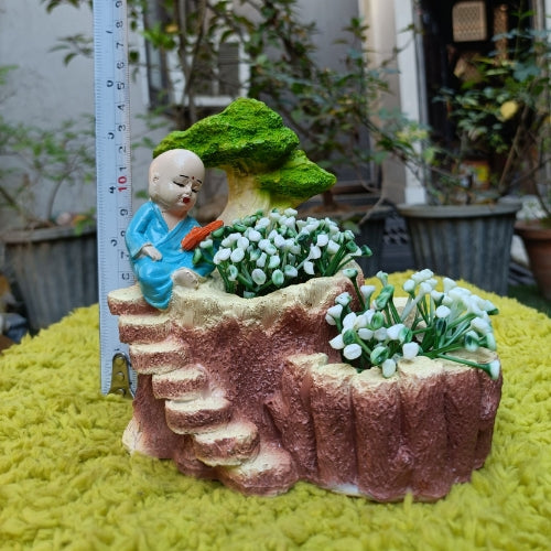 Tree buddha planter