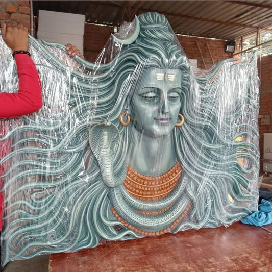 Wall Mount Shiva Face