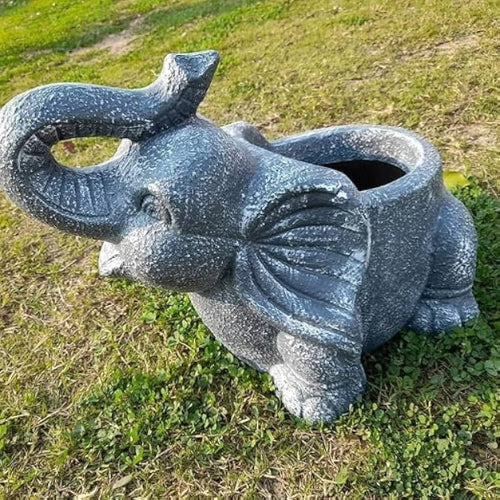 Welcome Elepahant Planter 
