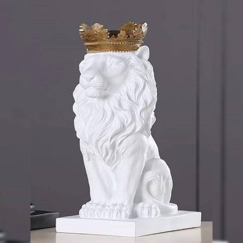 Lion With Golden Crown